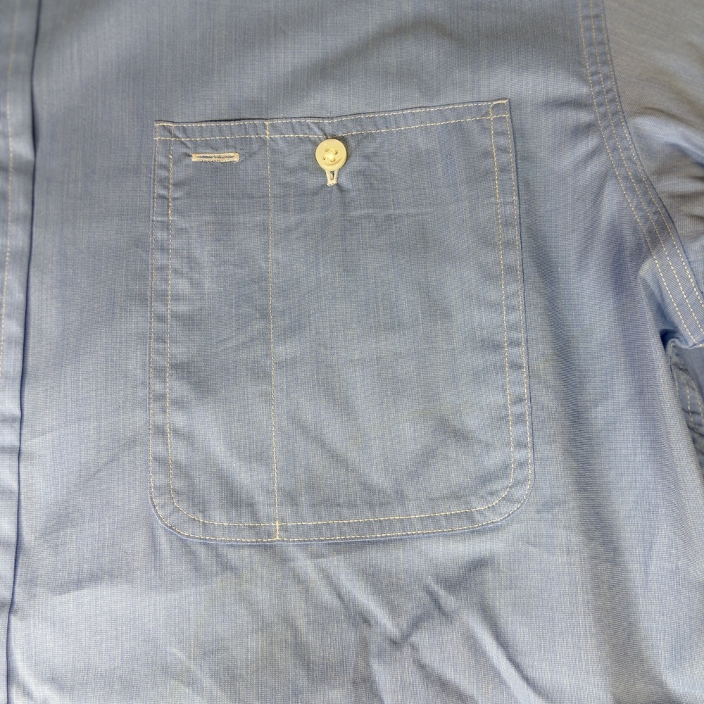 Ralph Lauren Shirt Men’s Medium Blue Long Sleeve Button Front Classic fit - Picture 5 of 8